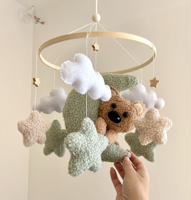 Karuzela do łóżeczka handmade-nowa