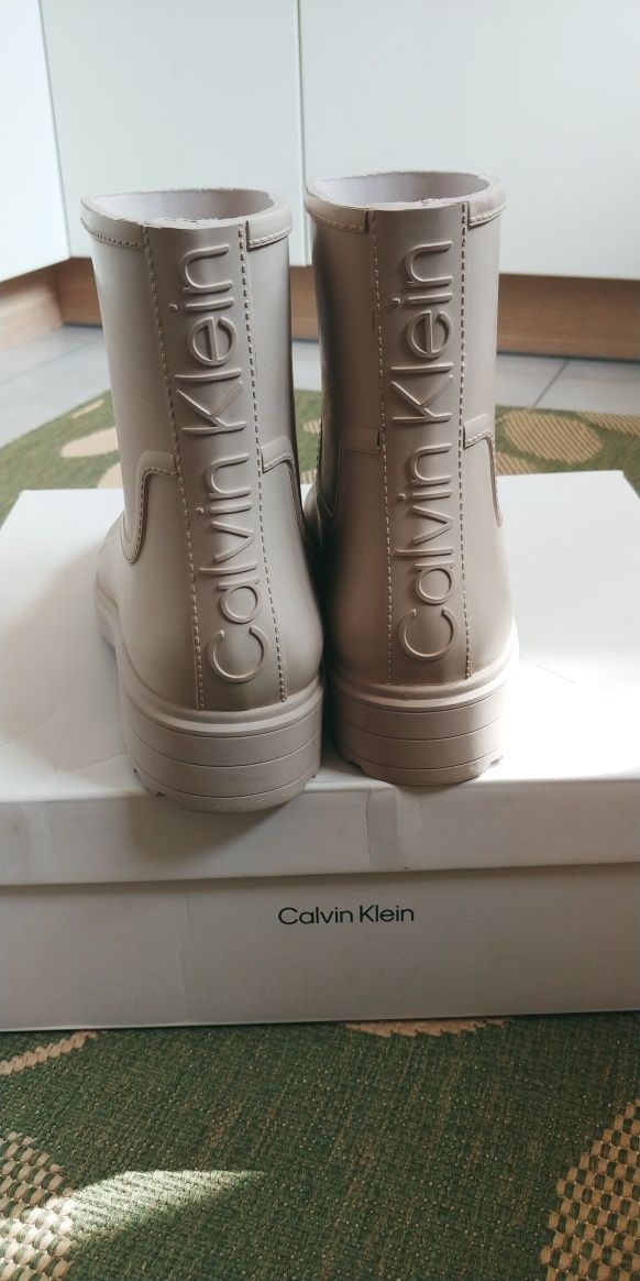 Nowe Kalosze Calvin Klein rain boot 37