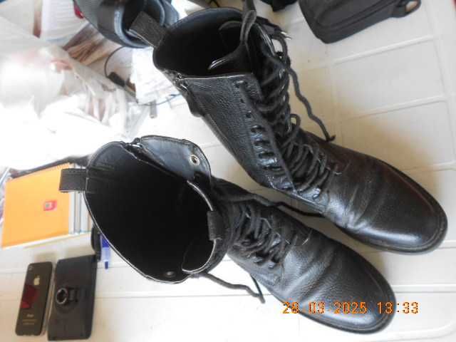 botas zara cano curto couro 37 mulher ATENÇÃO LER O ANUNCIO