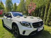 Auto* Samochód do Ślubu* biały Mercedes GLA SUV Białystok