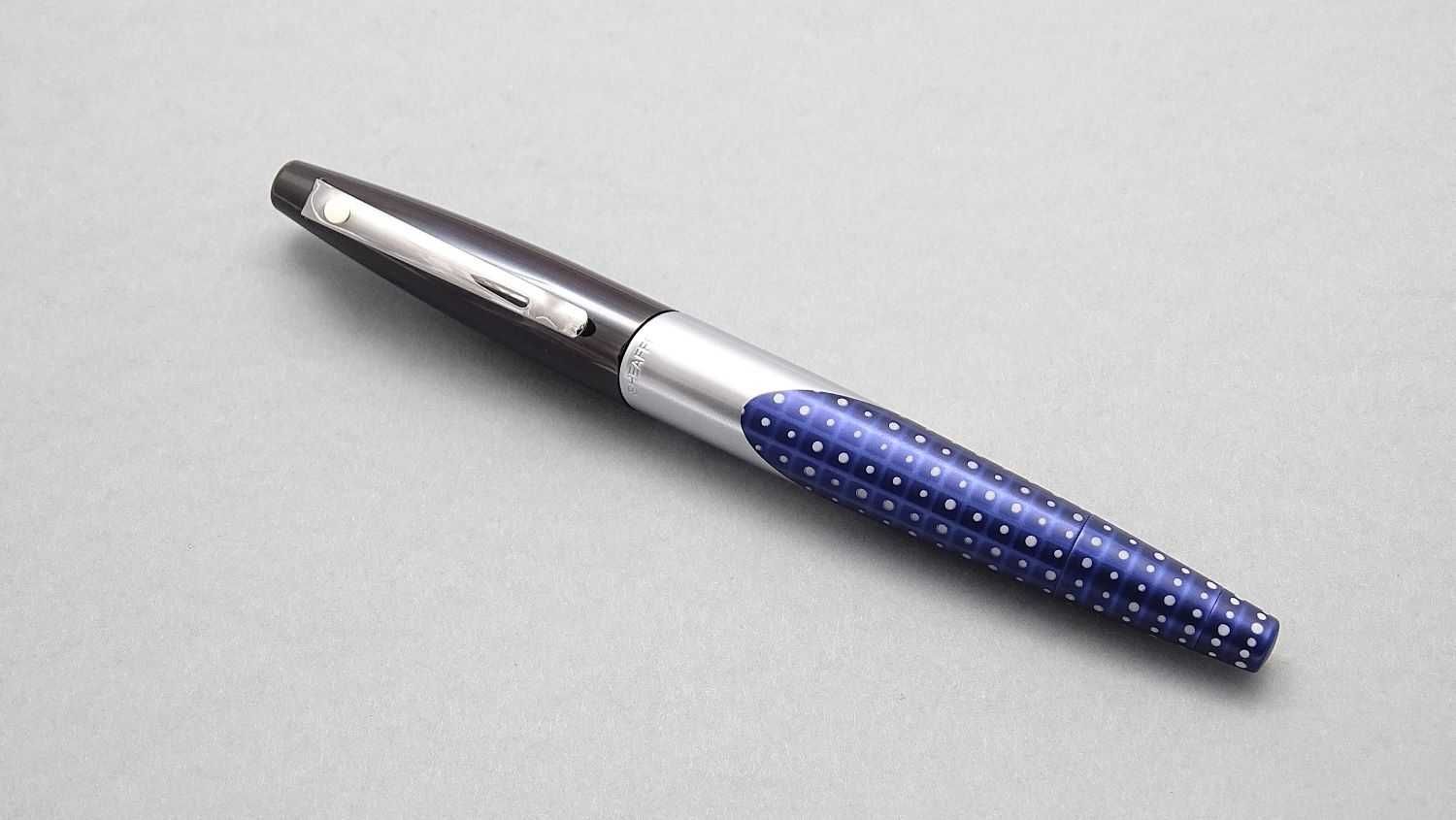 stare pióro wieczne, 2000, SHEAFFER INTRIGUE 612 CHROME & WHALE SHARK
