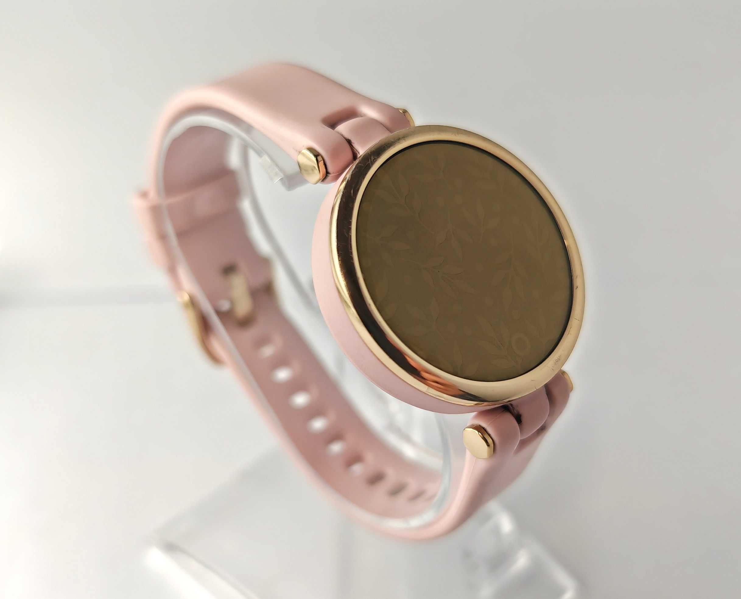 Smartwatch GARMIN LILY 34MM Różowy pasek + ładowarka