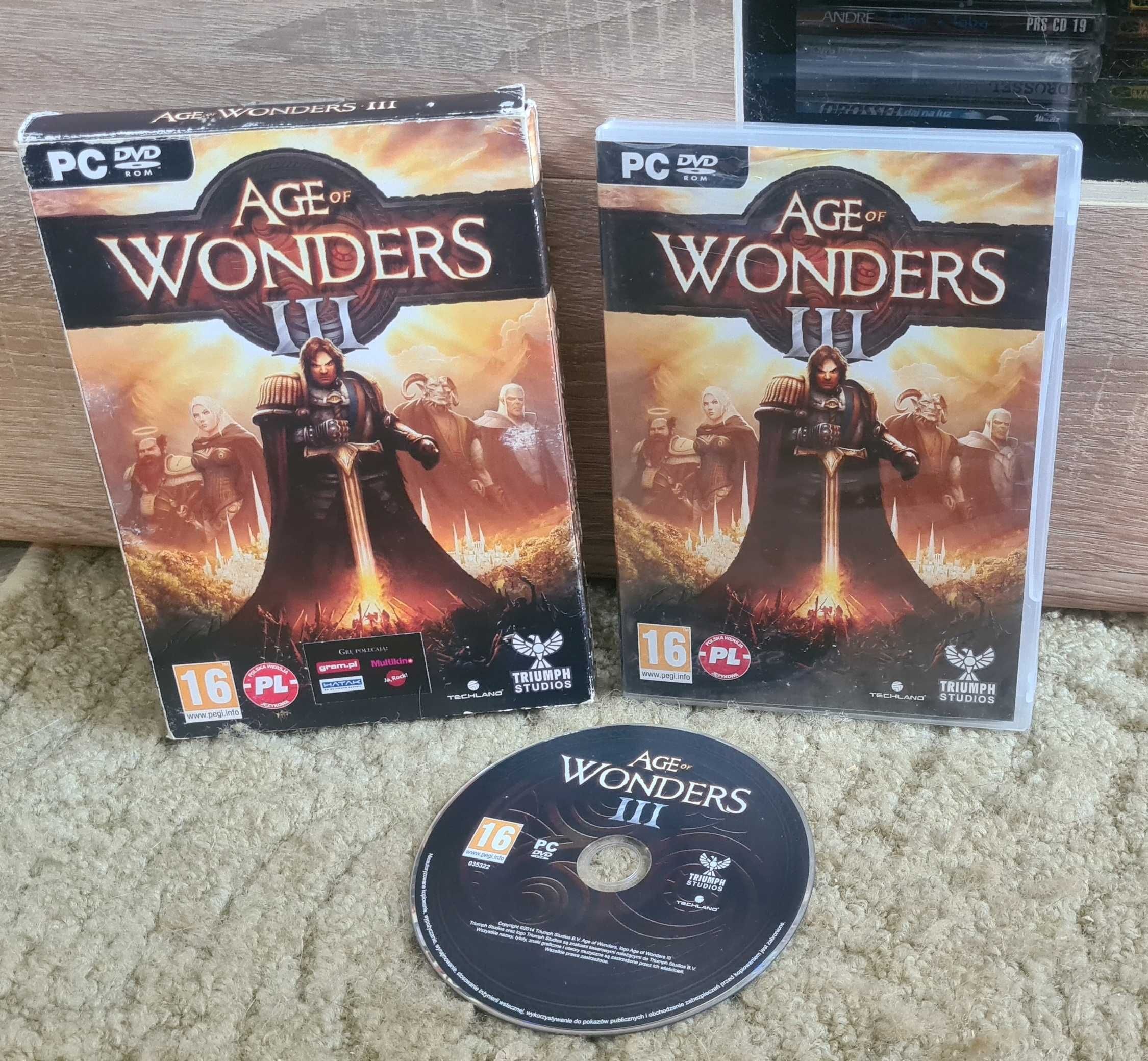 Age Wonders III / PC / PL / Bez klucza / DB- /