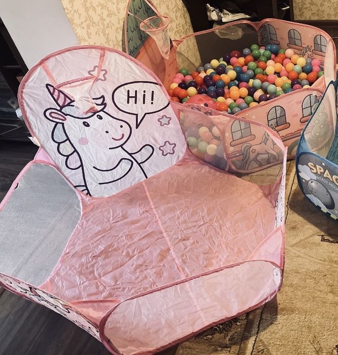 Басейн манеж сухий для немовлят  килимок коврик