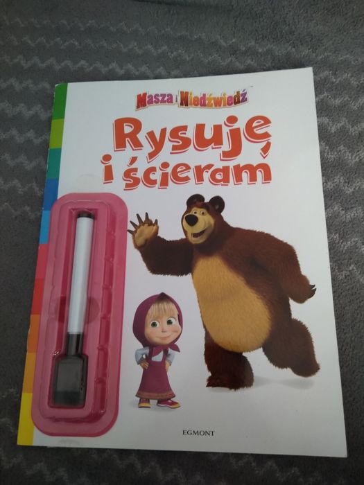 Rysuję i ścieram Masza i Niedźwiedź