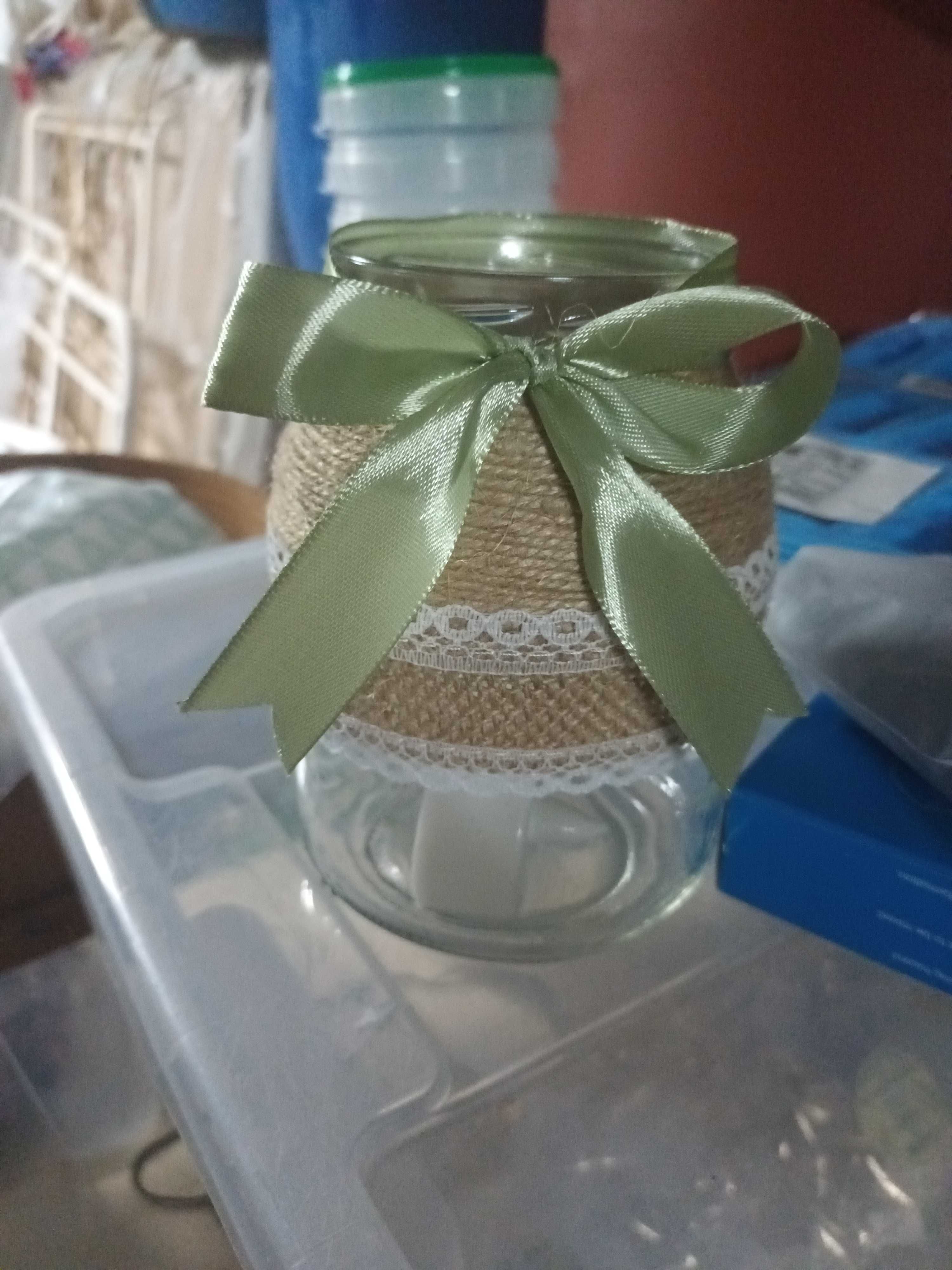 Frascos decoração
