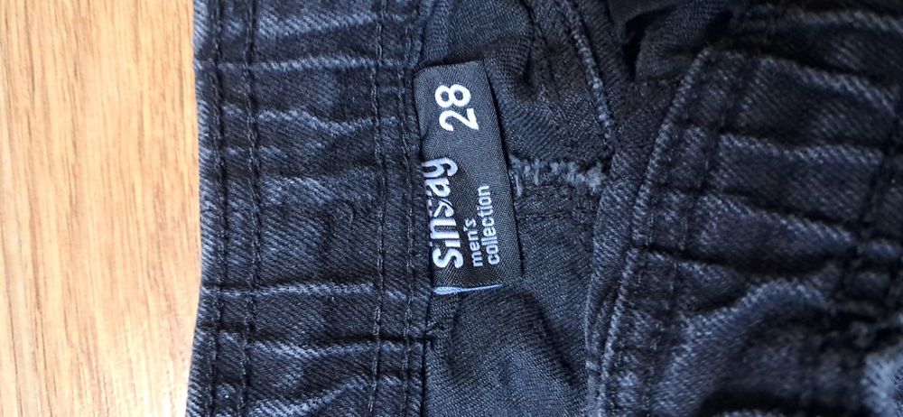 Spodnie jeansowe męskie