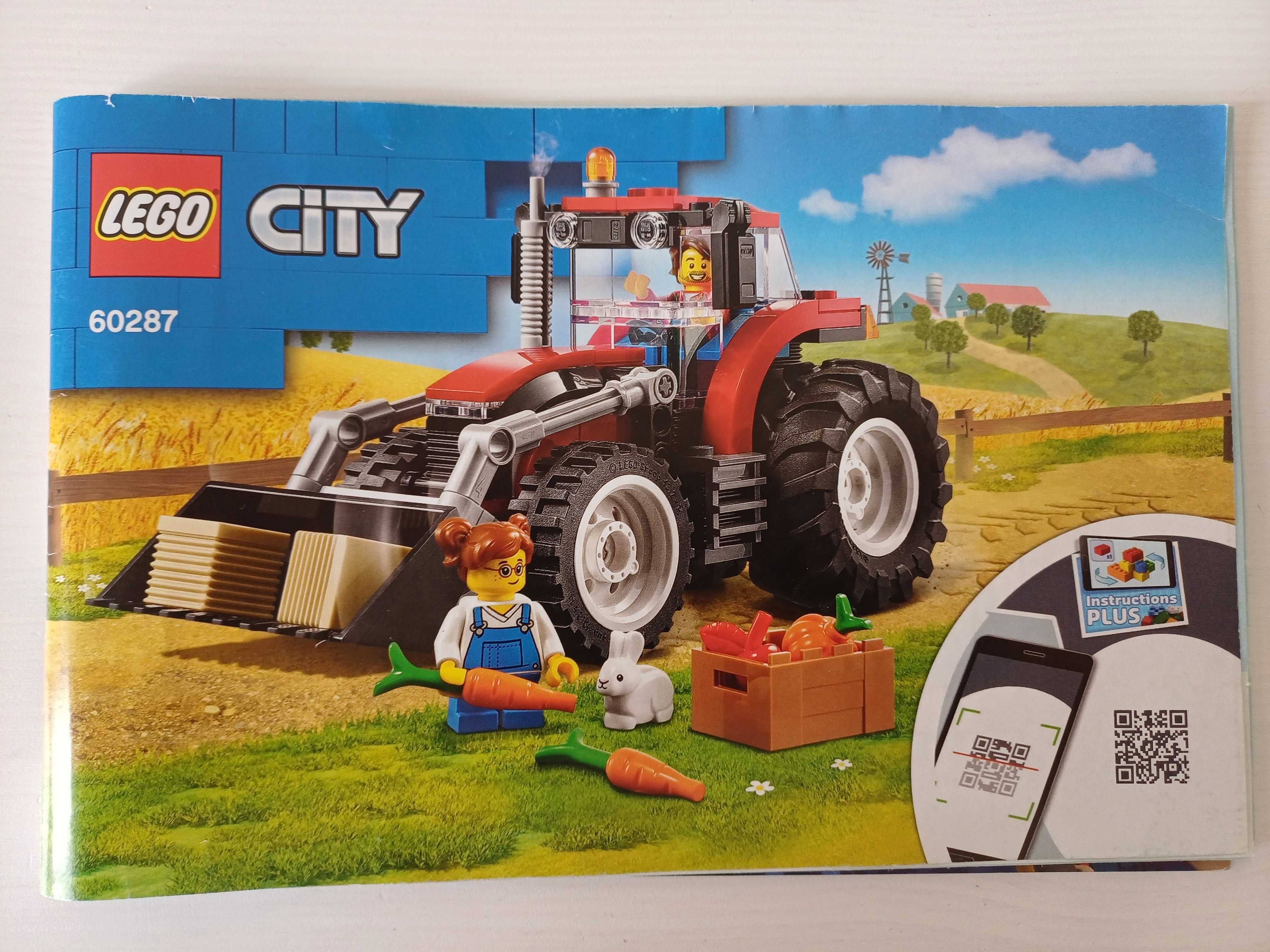 Zestaw Lego city 60287 traktor