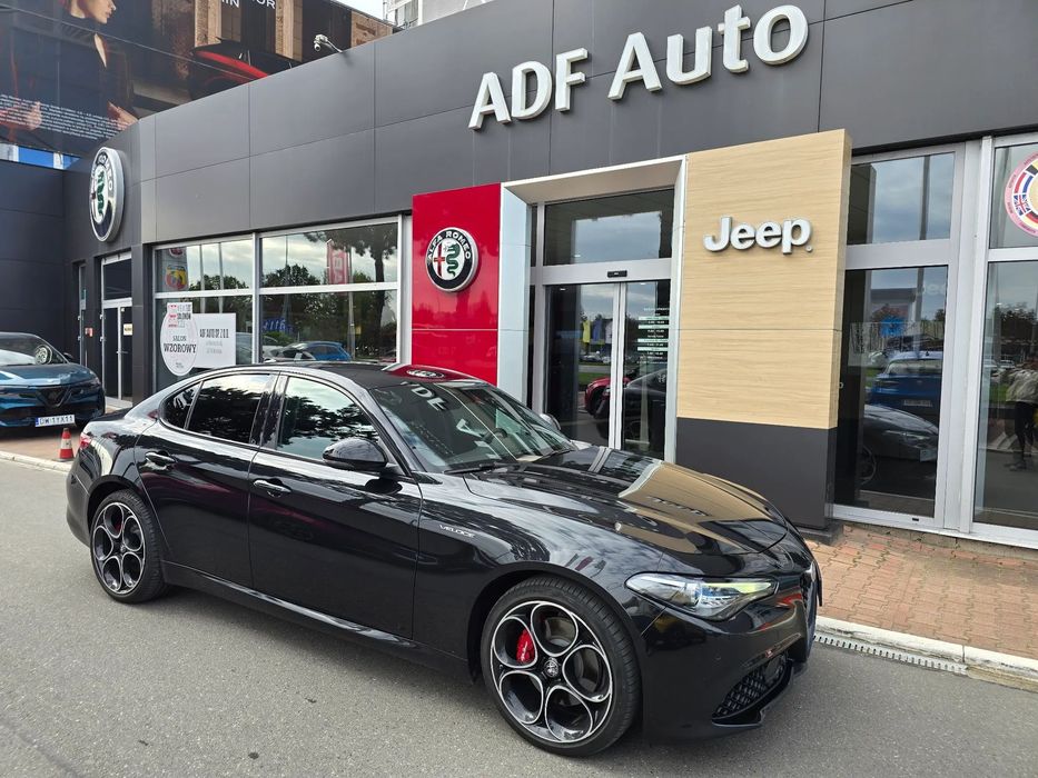 Alfa Romeo Giulia Salon Polska, Bezwypadkowy, Serwisowany ASO, Pierwszy właściciel.