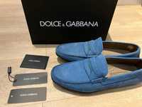 Dolce&Gabbana luksusowe włoskie mokasyny Nowe 43