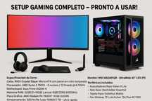 Torre Gaming + Setup Completo
