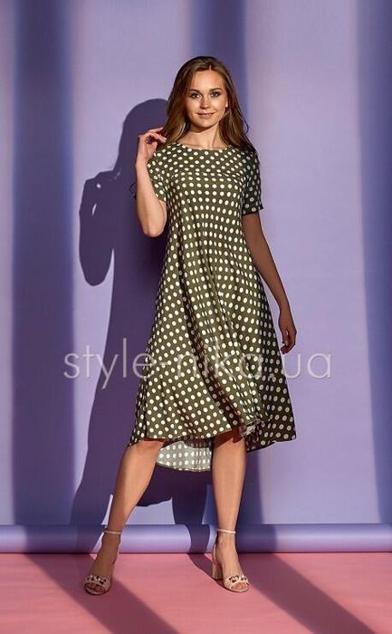 Сукня для вагітних трапеція в горох / платье горошек для беременных