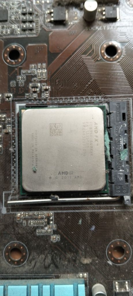 Fx 8350 Asus m5a97 процесор, мат. плата, 2 планки Ddr3 по 2gb
