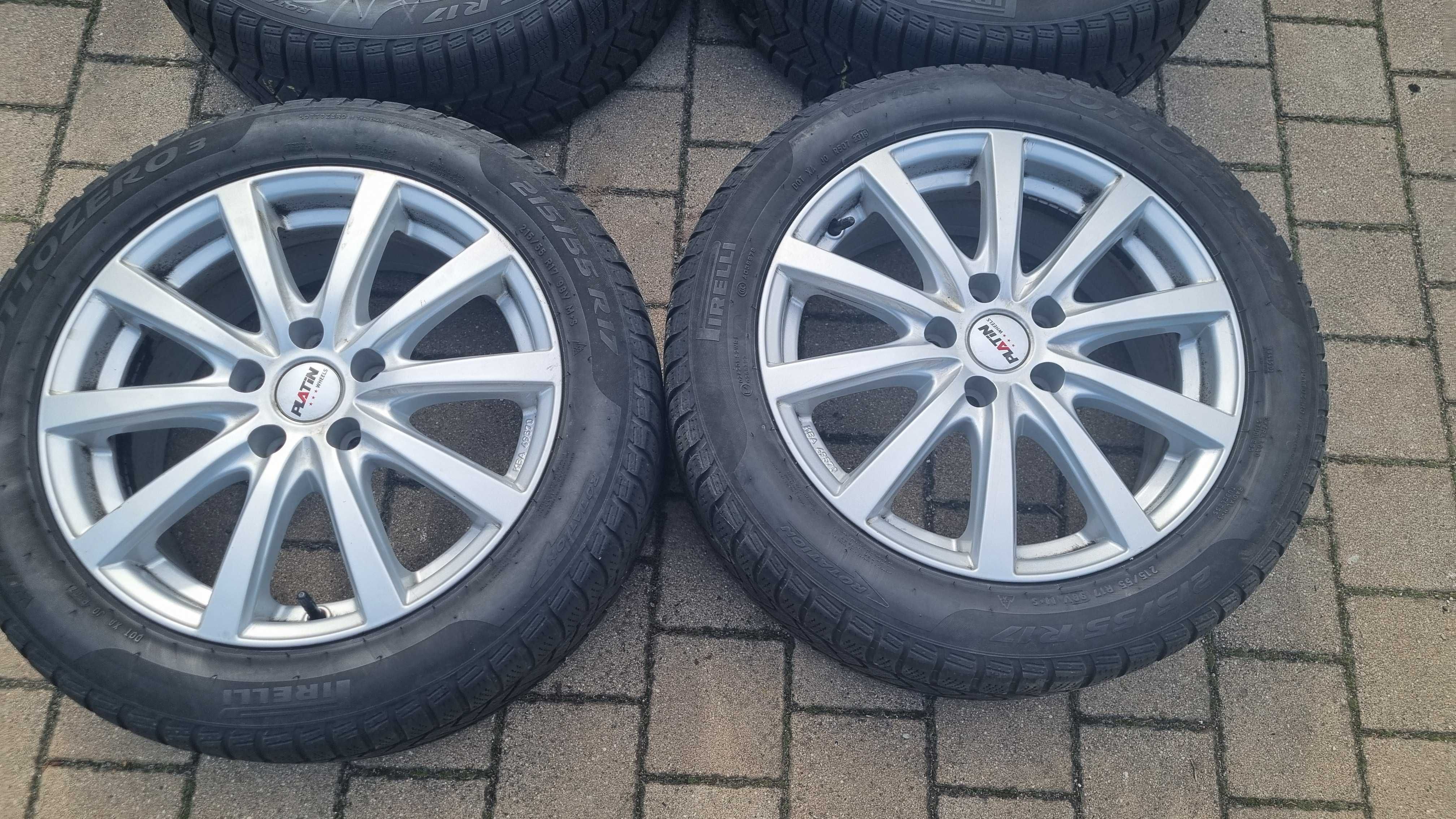 opel insygnia B kola opony zima 17 cali komplet