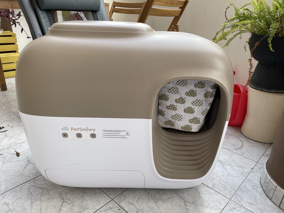 Self Cleaning Litter Box - Caixa de areia autolimpavel