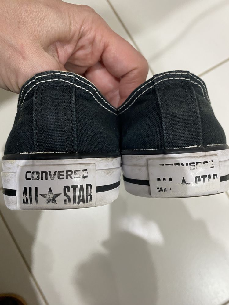 Converse czarne krotkie r 39