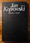 Jan Koprowski Własne i cudze 1983 rok