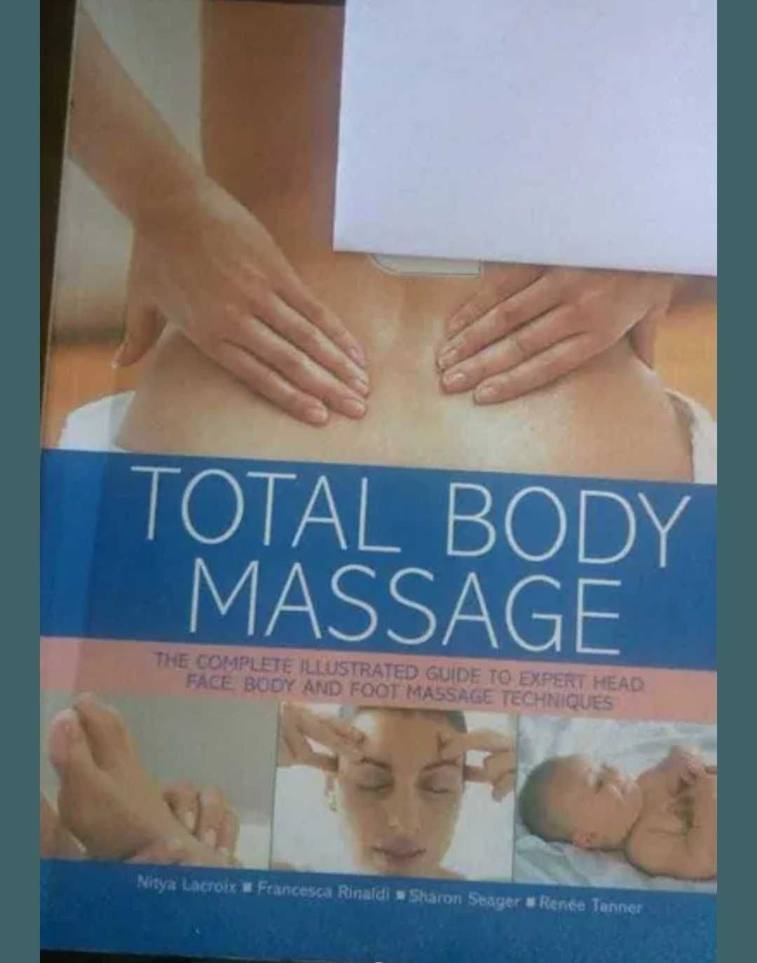 Livros body massagem, meditation experience, body power, mulher nua