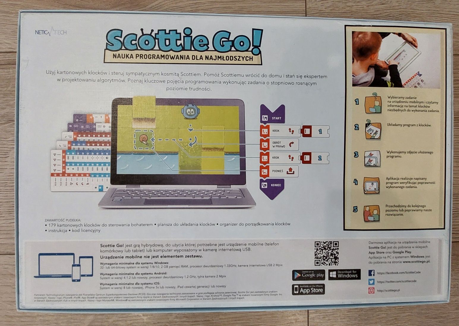 Scottie Go!  - nauka programowania dla najmłodszych