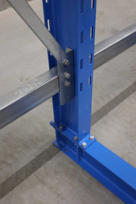 Regały wspornikowe nowe magazynowe jednostronne H400cm ramiona 100cm