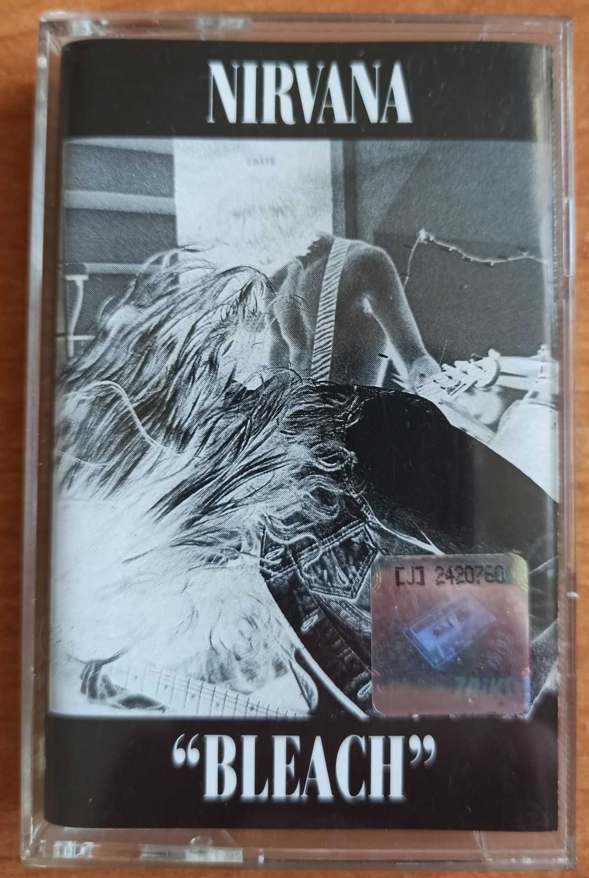 Sprzedam kasetę magnetofonową - Nirvana- Bleach kaseta