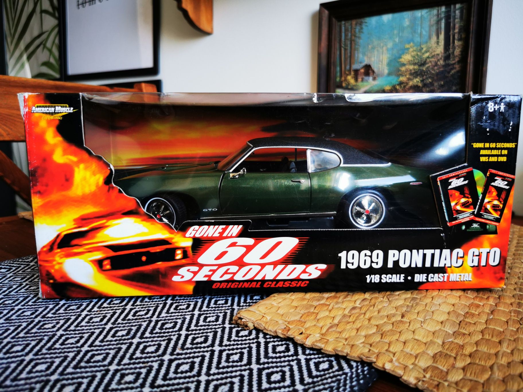 1:18 1969 Pontiac Gto