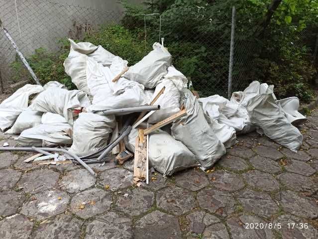 WYWÓZ GABARYTÓW wywóz gruzu wywóz śmieci Opróżnianie mieszkań skuwanie