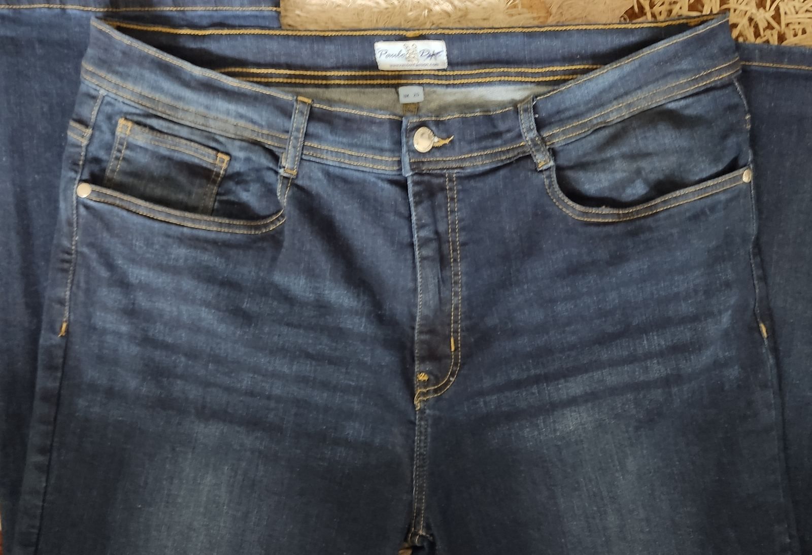 Продам мужские стретчевые джинсы (полупояс 48)