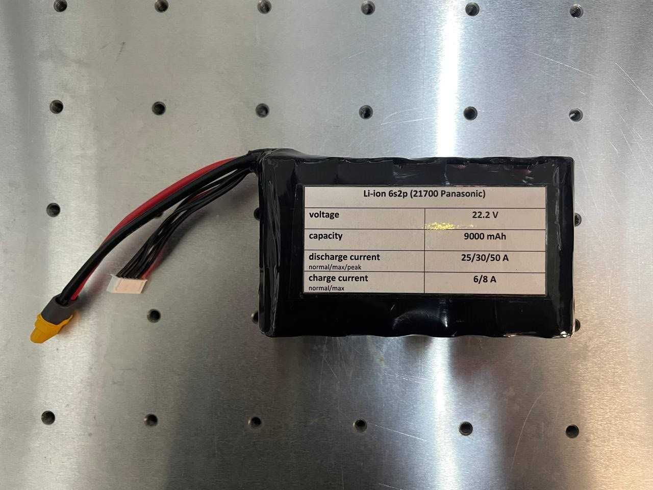 Батарея на елементах 21700 PANASONIC (Tesla), 6S2P 9000 mAh та інші