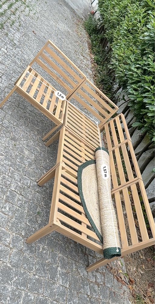 Sofa lounge de jardim modular novo