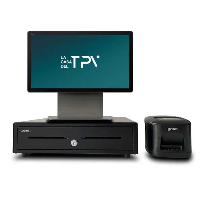 Pack TPV Táctil 15,6" SUNMI D3 PRO Android - Moderno e Eficiente