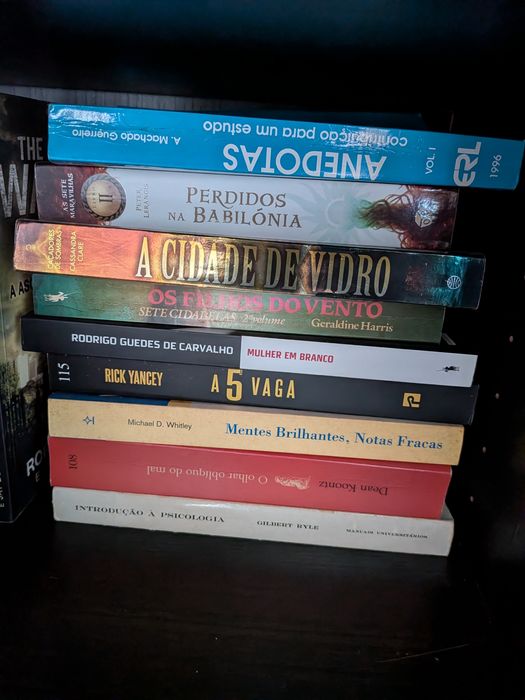 Lote livros em excelente estado