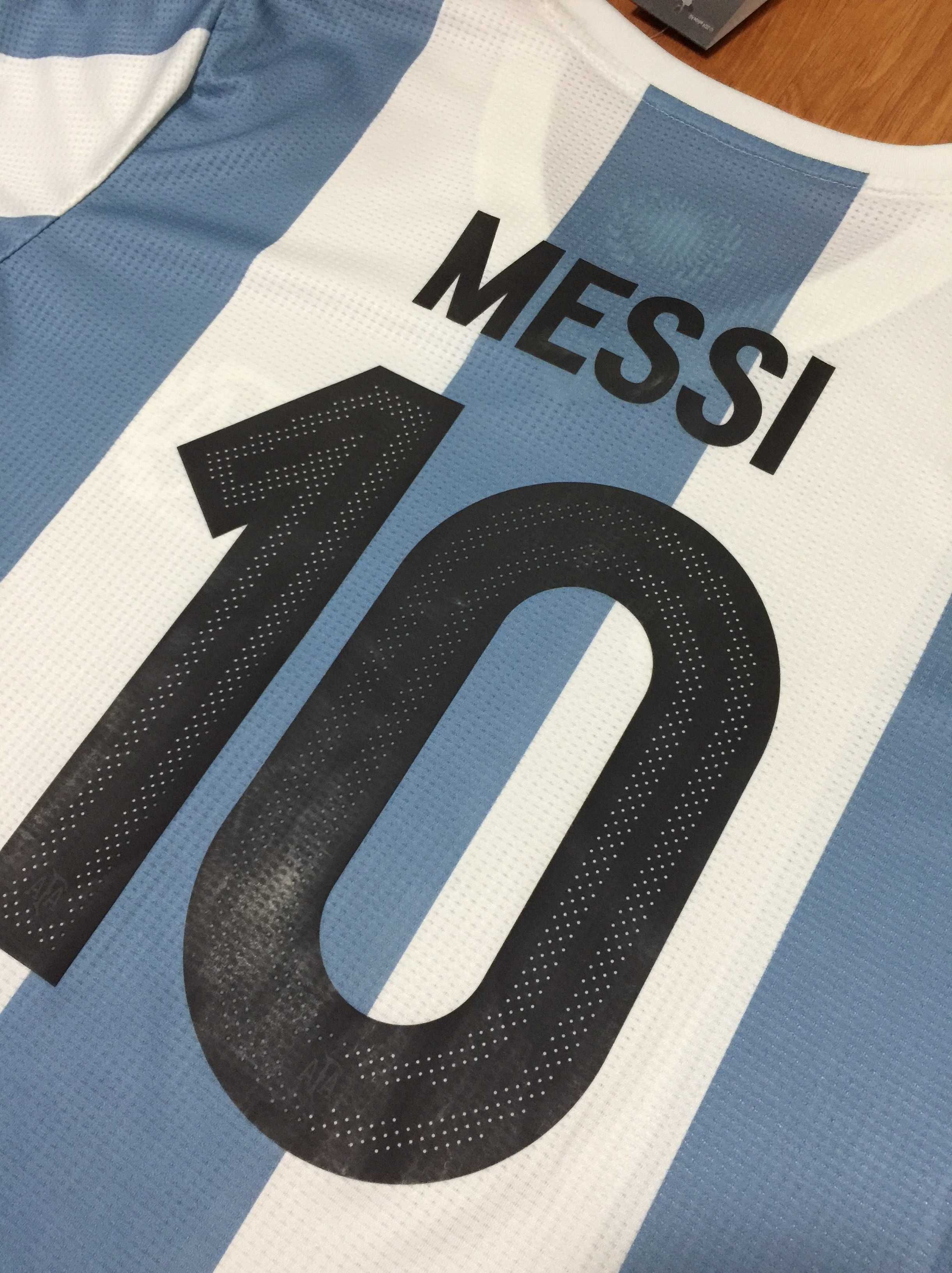Oferta koszulka Argentina Home  Anniversary Messi No.10 S-3XL