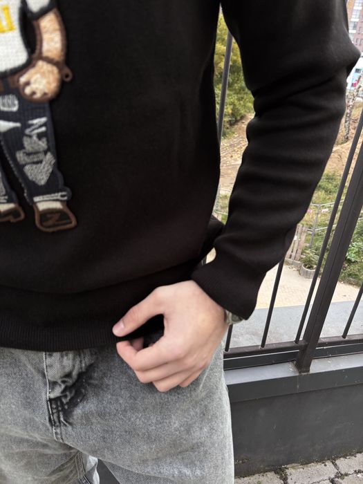 Свитер светр унісекс polo bear dubai by ralph lauren черный мужской