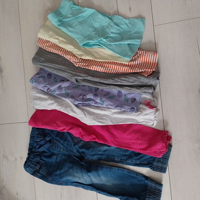 Paczka ubranek dla dziewczynki roz. 92 next  hm