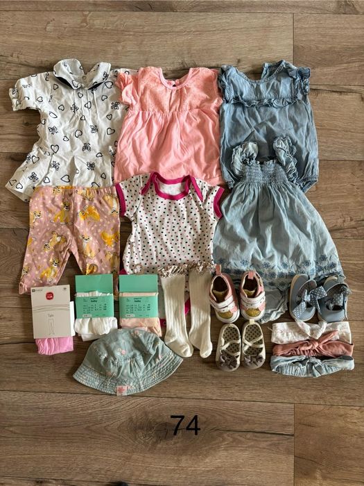 Mega paczka ubrań dla dziewczynki