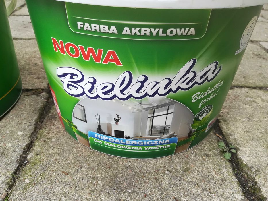 Farba akrylowa ścienna BIELINKA 20 l