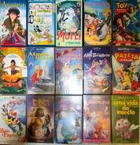 Lote Vhs Infantil 8 - Ver lista Abaixo - PROMOÇÂO 1 €