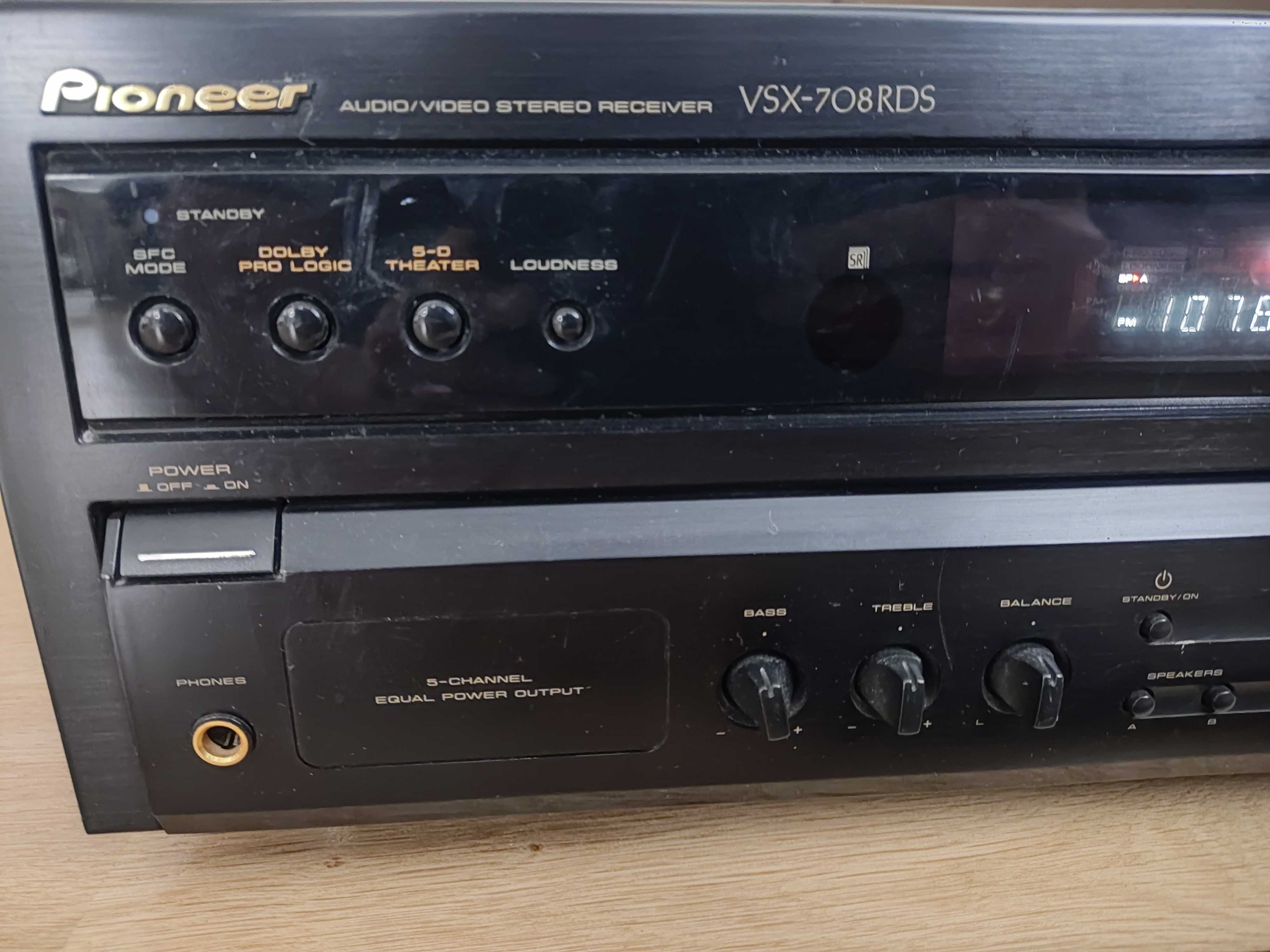 Amplituner wzmacniacz Pioneer VSX-708 RDS