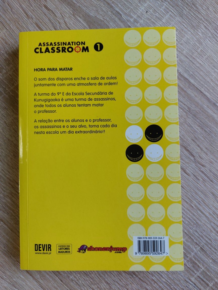 Assassination Classroom Manga 1 & 2