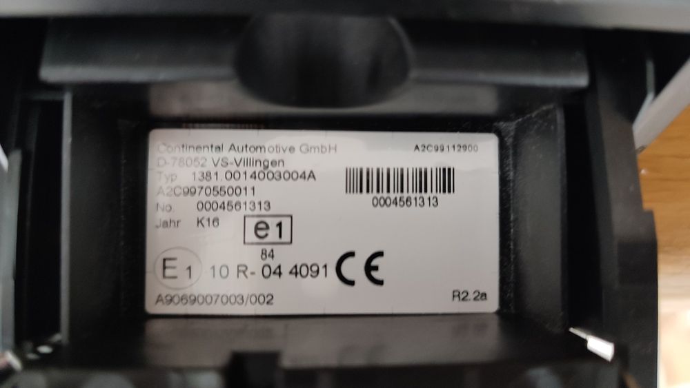 Тахограф цифровий 12в 2016р Sprinter / Crafter