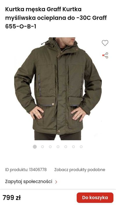 Komplet zimowy Graff kurtka + spodnie. Rozmiar M