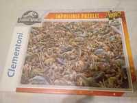 Puzzle Jurassic World Clementoni nowe niesamowite do układania