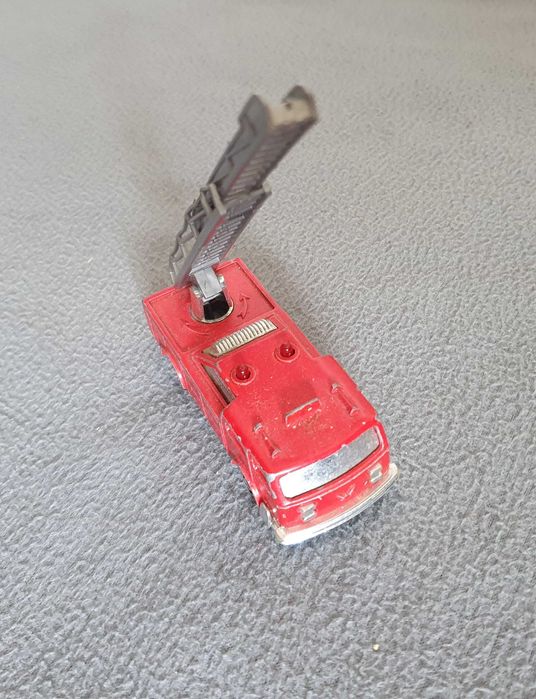 Majorette - Sonic Flashers, Carrinho de Bombeiros - France, Anos 80/90