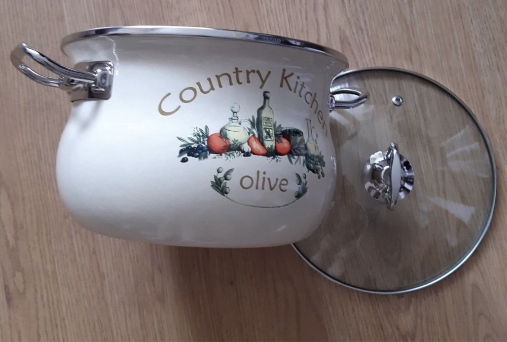 Продам набір емальованих каструль EPOS