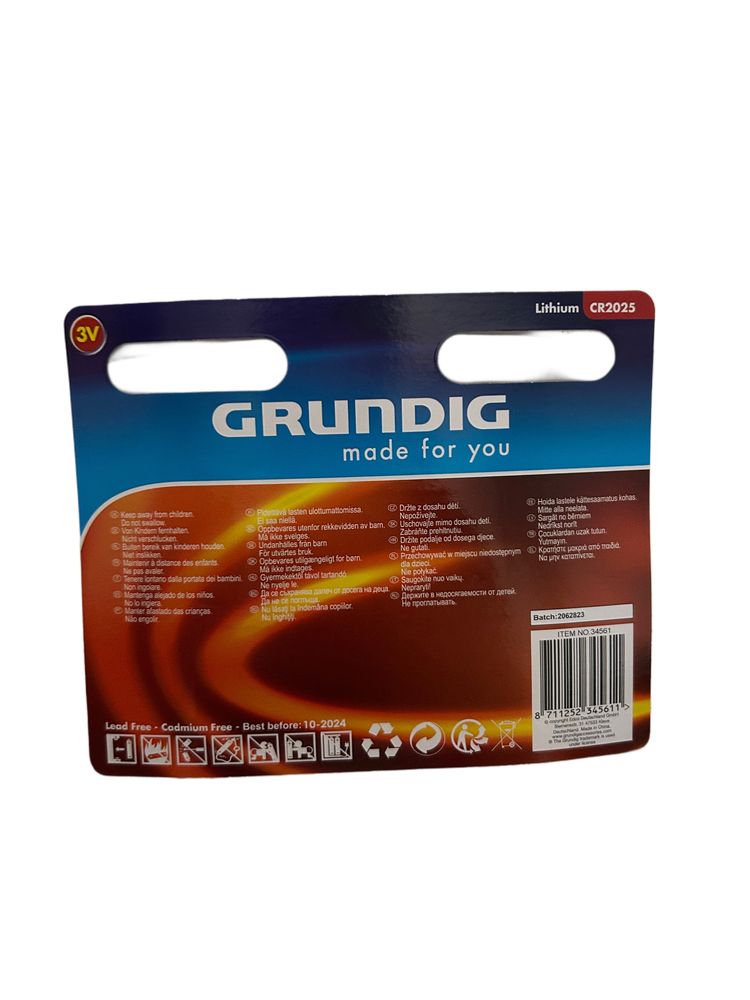 Baterię Grundig CR2025 blister 5szt nr.6984