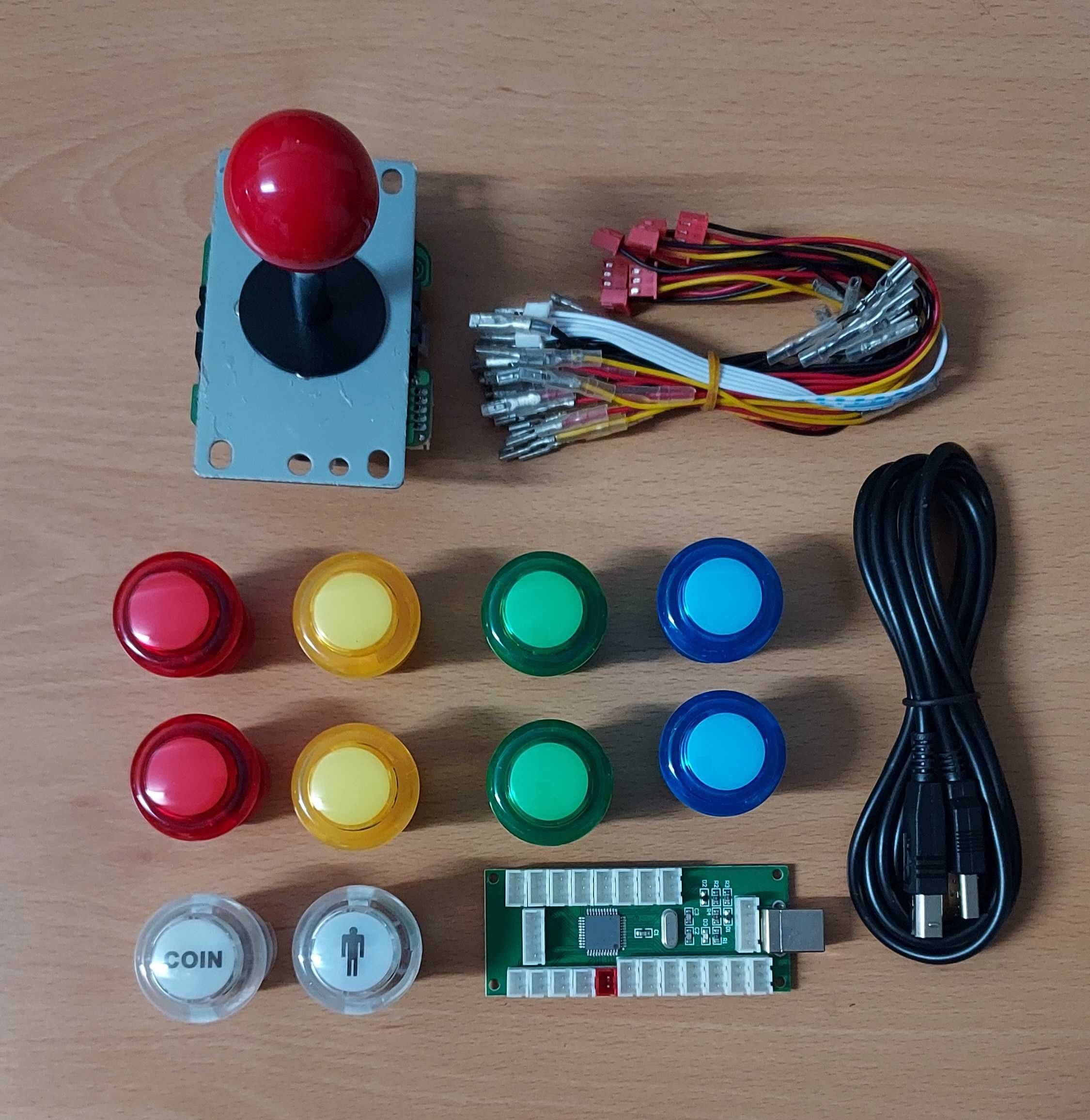 Joystick Botões maquina arcade