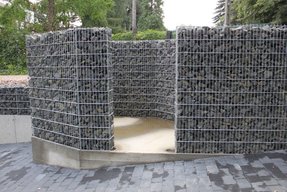 Kosz gabionowy kosze gabionowe 83cm x 250cm x 24cm PROMOCJA