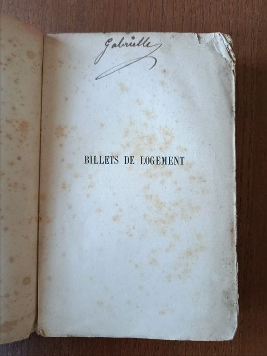 Billets de Logement
