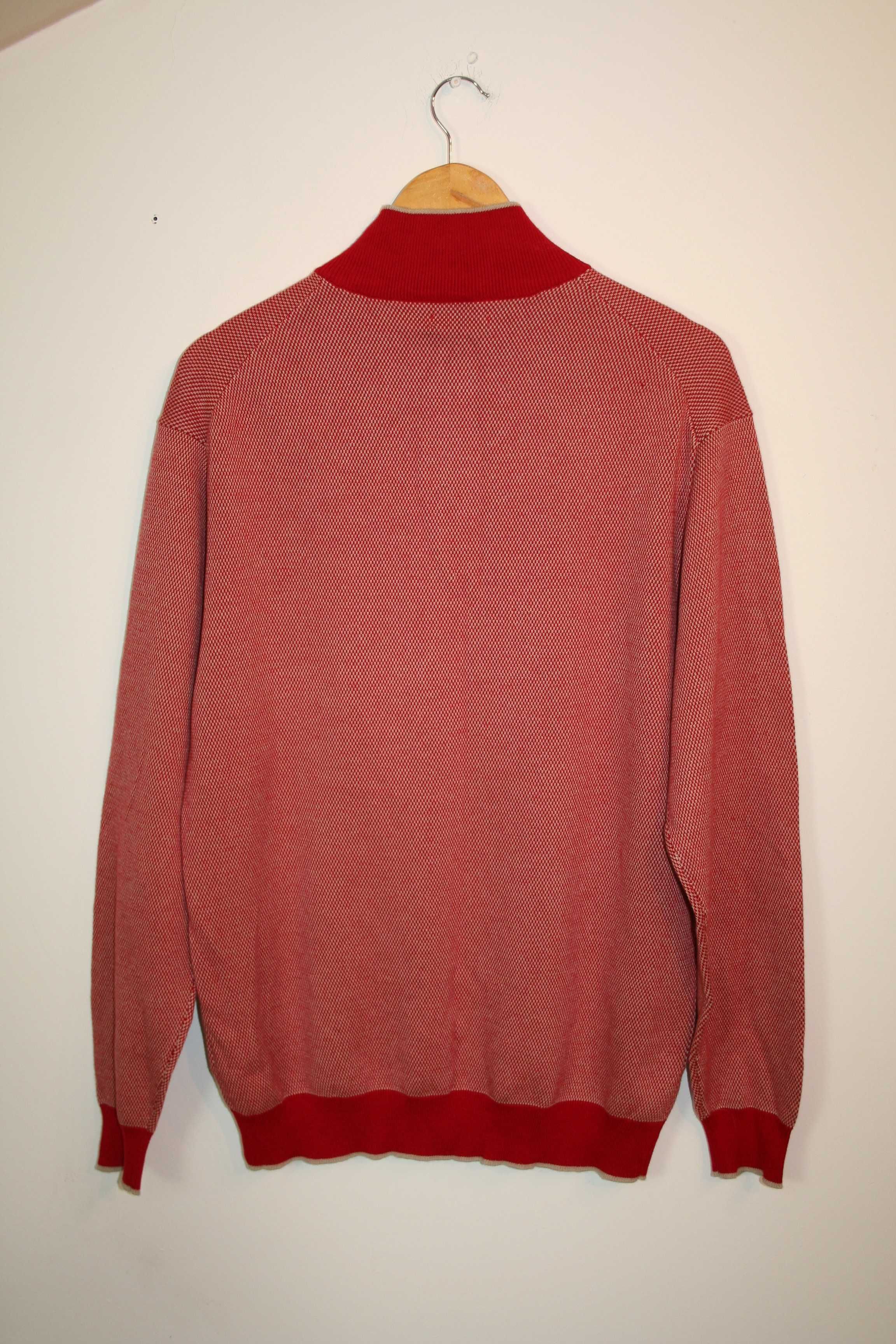SweterBATISTINI Cotton Sweter Retro Rozmiar odzieży męskiej: L